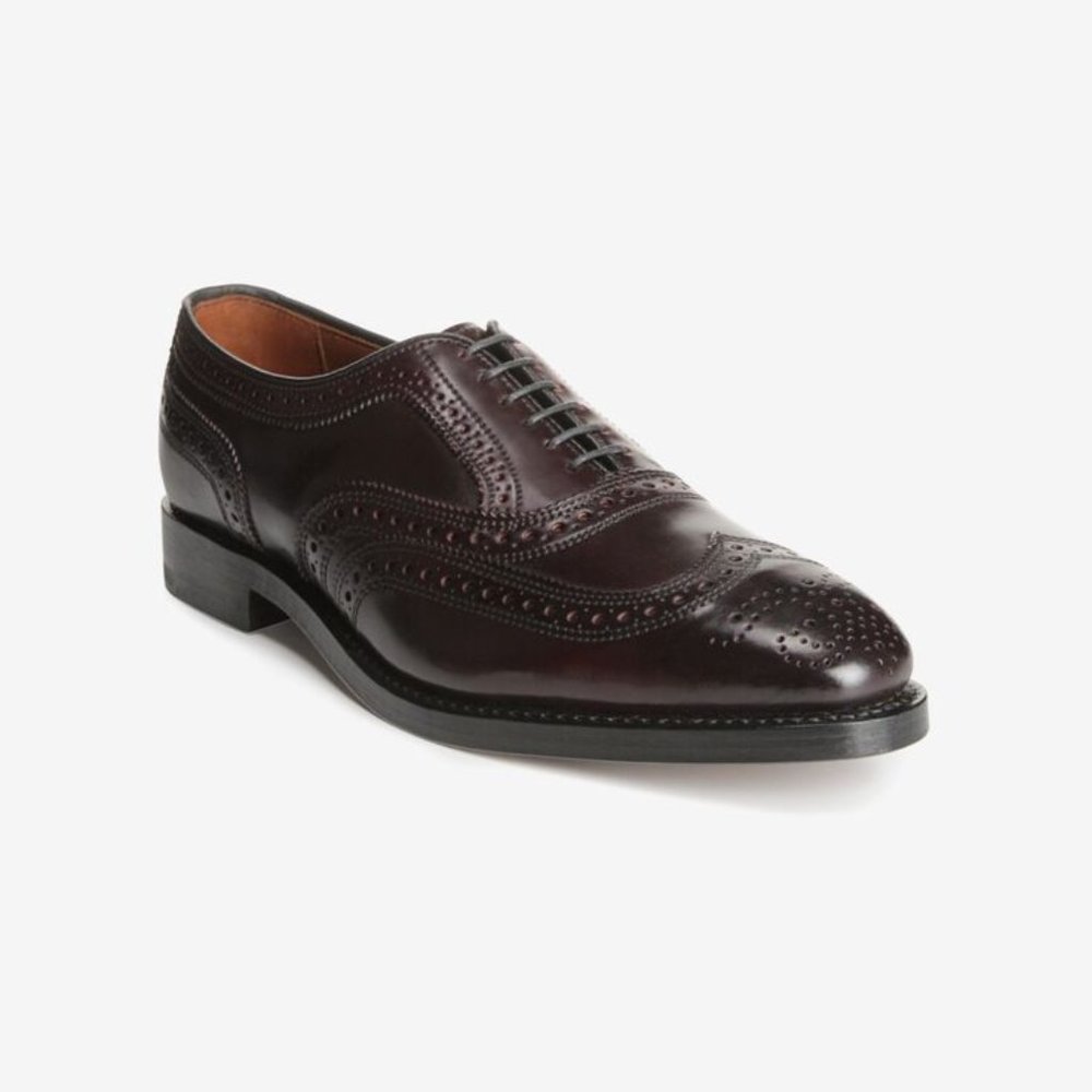 New Listing - Allen Edmonds Cambridge Shell Cordovan Wingtip